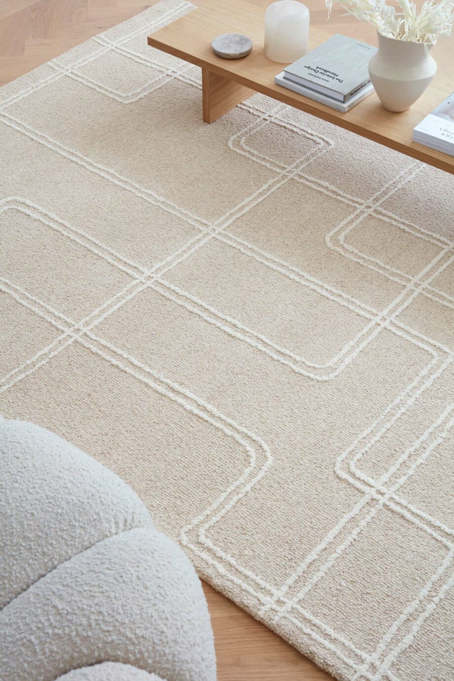 Asiatic rug Ada Sand interior