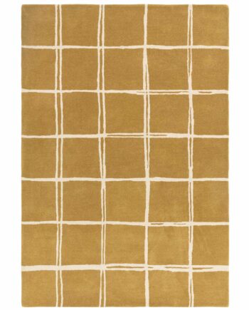 Asiatic rug Albany Grid Gold