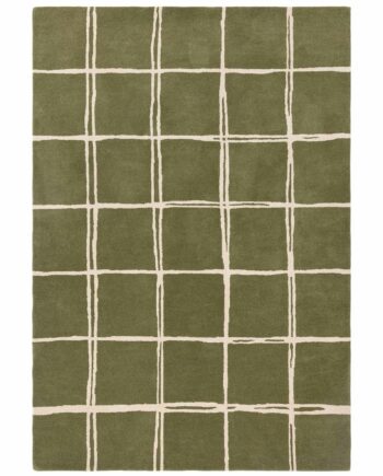 Asiatic rug Albany Grid Olive