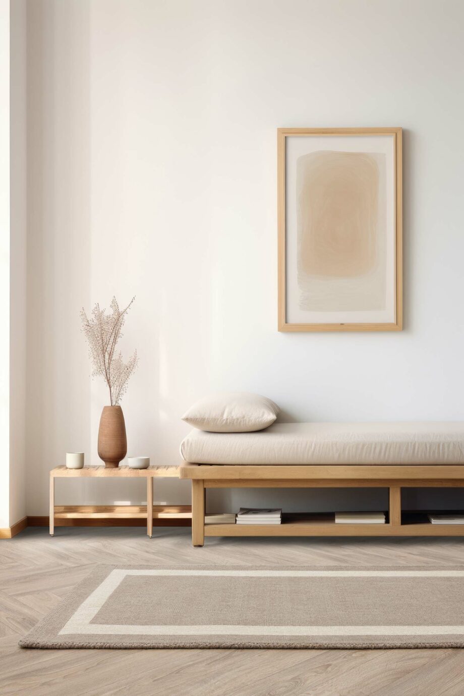 Asiatic rug Albi Sand runner interior