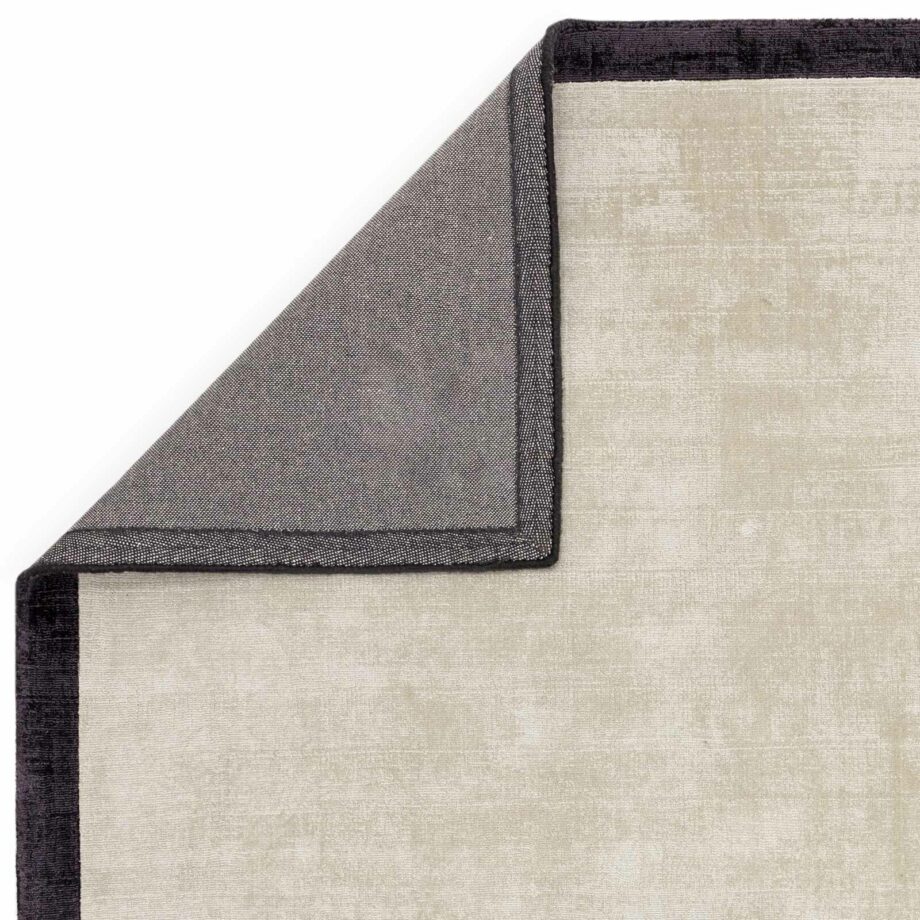 Asiatic rug Blade Border Putty Charcoal 3