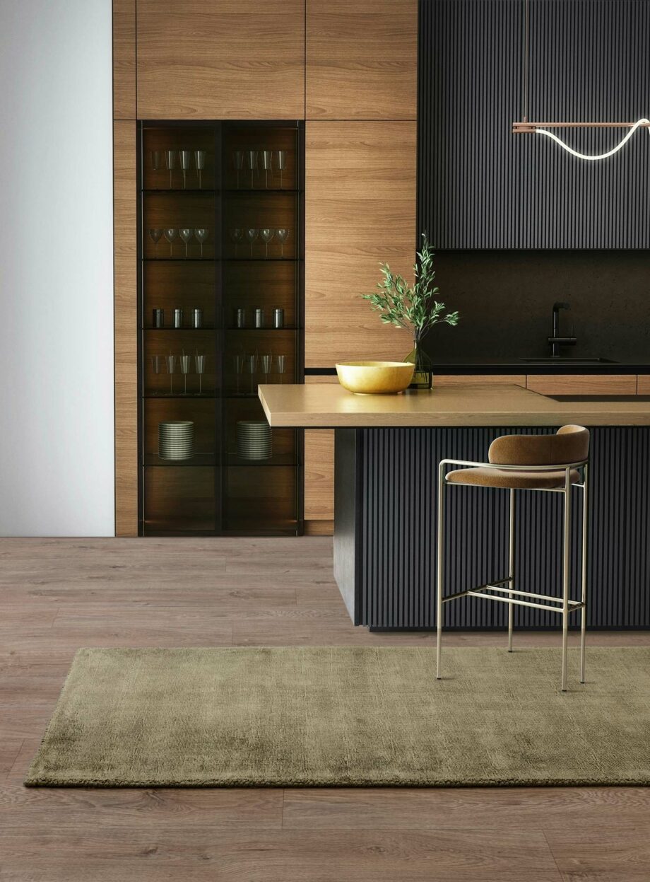 Asiatic rug Blade Sage runner interior new
