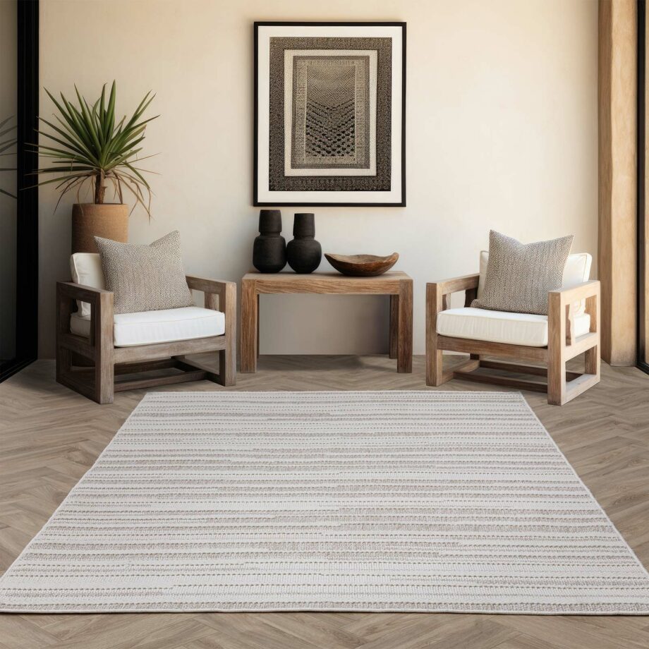 Asiatic rug Camber Stripe Sand interior new square