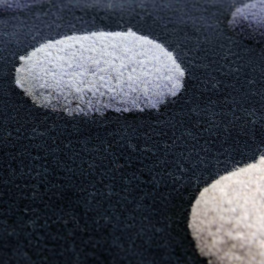 Asiatic rug Dotty Navy 4