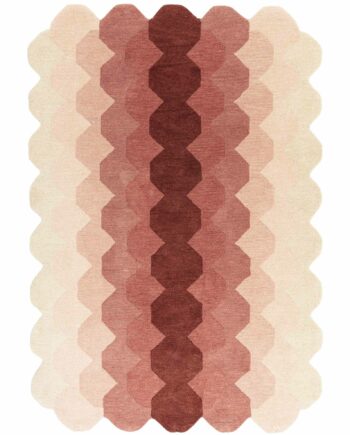 Asiatic rug Hive Pink