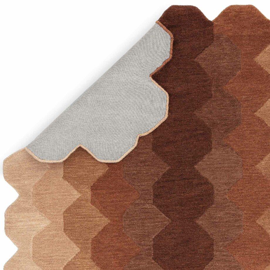 Asiatic rug Hive Rust 3