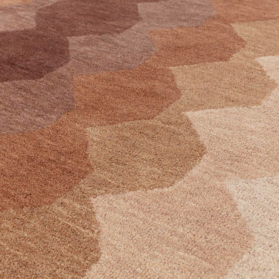 Asiatic rug Hive Rust 4
