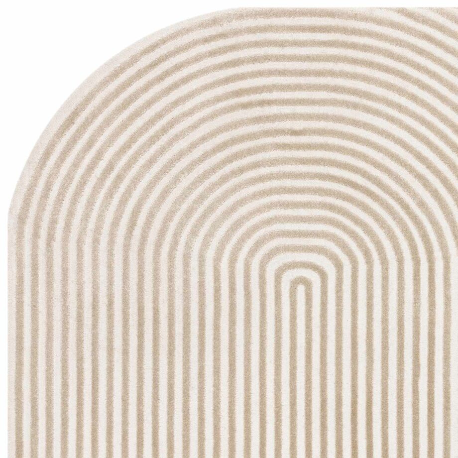 Asiatic rug Kuza Shape Gold Cream 2