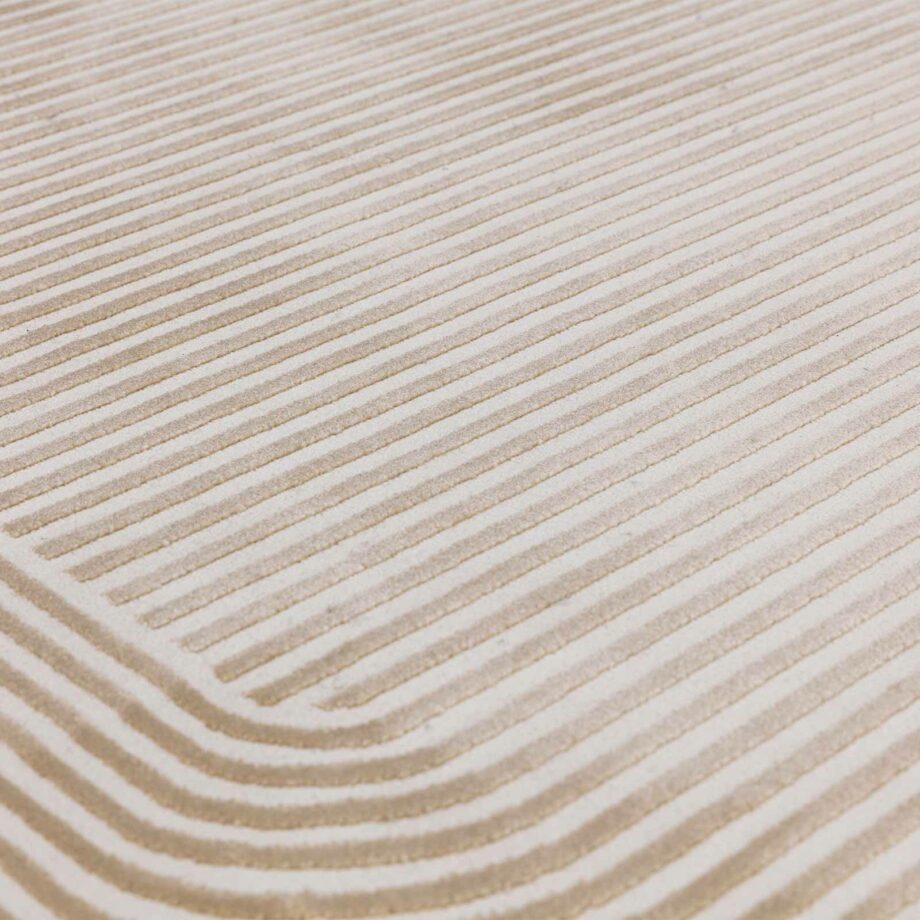Asiatic rug Kuza Shape Gold Cream 4