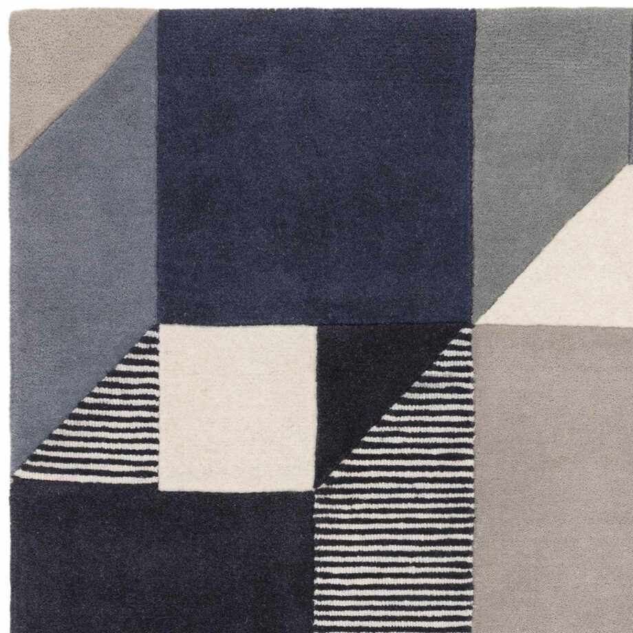 Asiatic rug Matrix 101 Memphis Blue 2