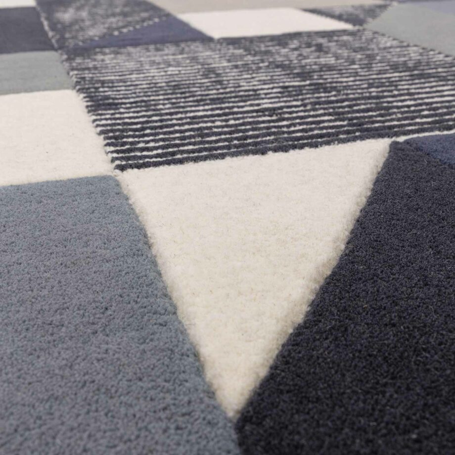 Asiatic rug Matrix 101 Memphis Blue 4