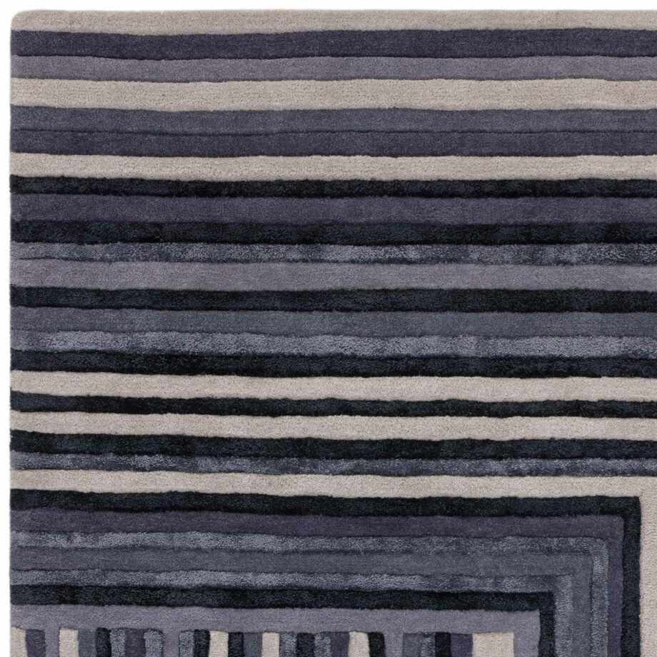 Asiatic rug Matrix 81 Network Indigo 2