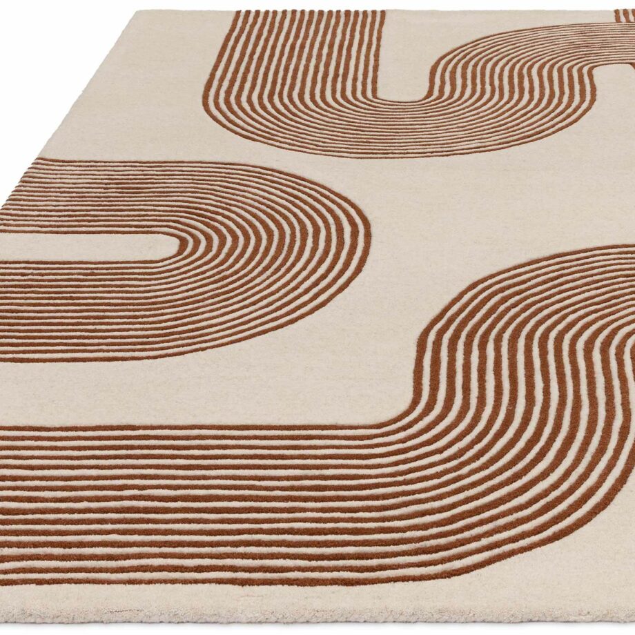 Asiatic rug Matrix 85 Arches Amber 1