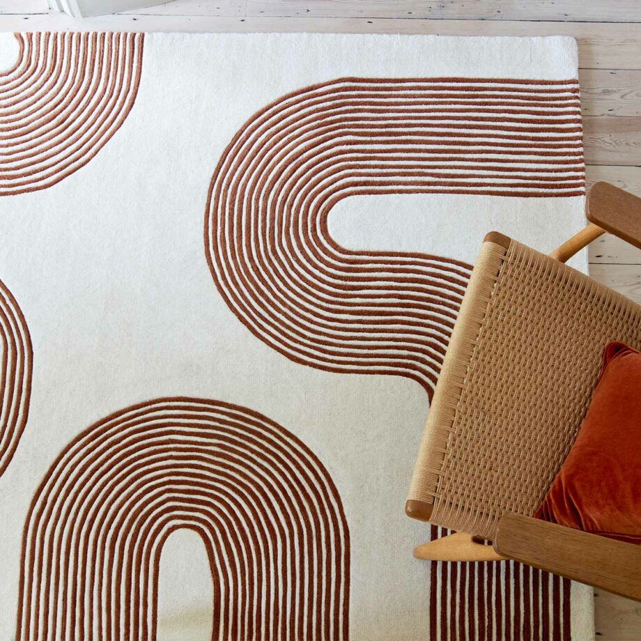 Asiatic rug Matrix 85 Arches Amber interior N