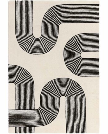 Asiatic rug Matrix 87 Arches Black