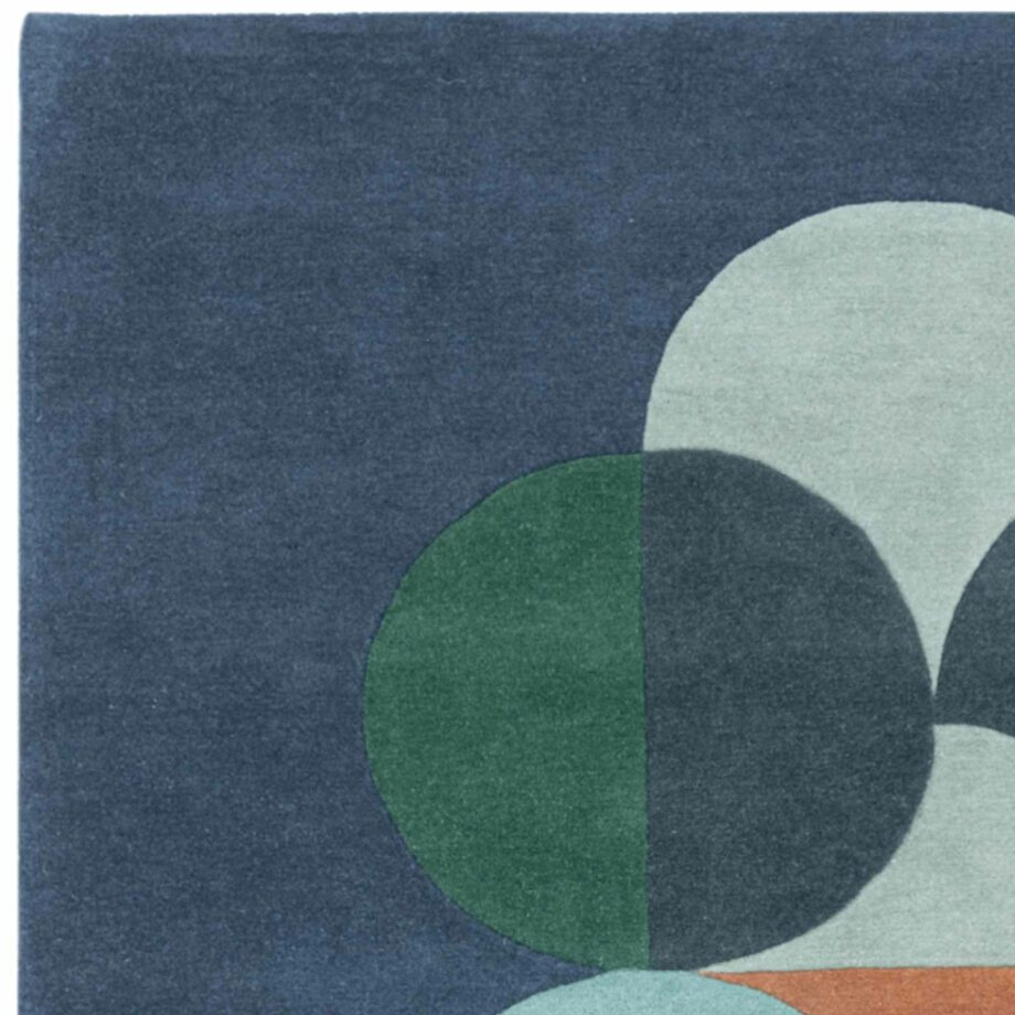 Asiatic rug Matrix 91 Statement Navy 2