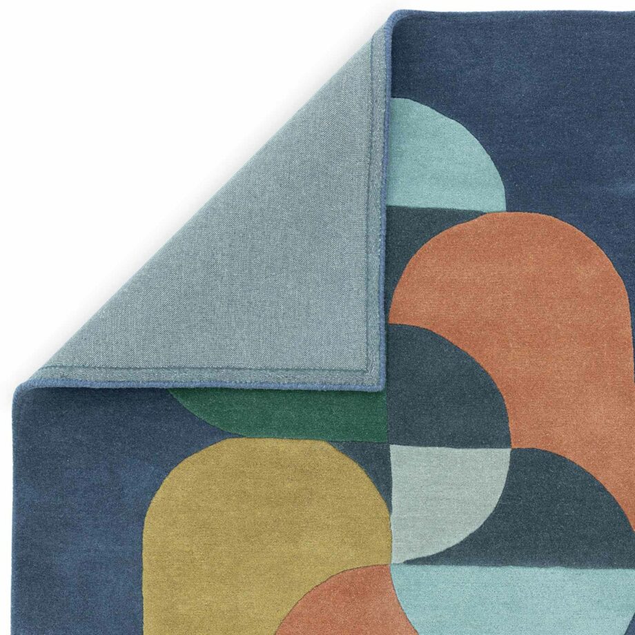 Asiatic rug Matrix 91 Statement Navy 3