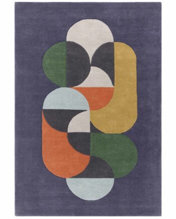 Asiatic rug Matrix 91 Statement Navy
