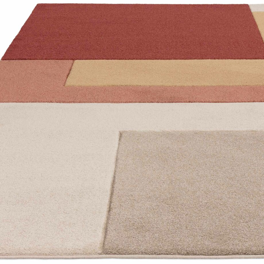 Asiatic rug Sketch SK11 Blocks Earth 1
