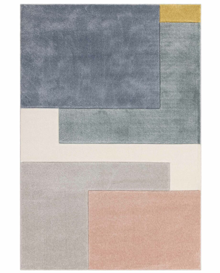 Asiatic rug Sketch SK12 Blocks Pastel