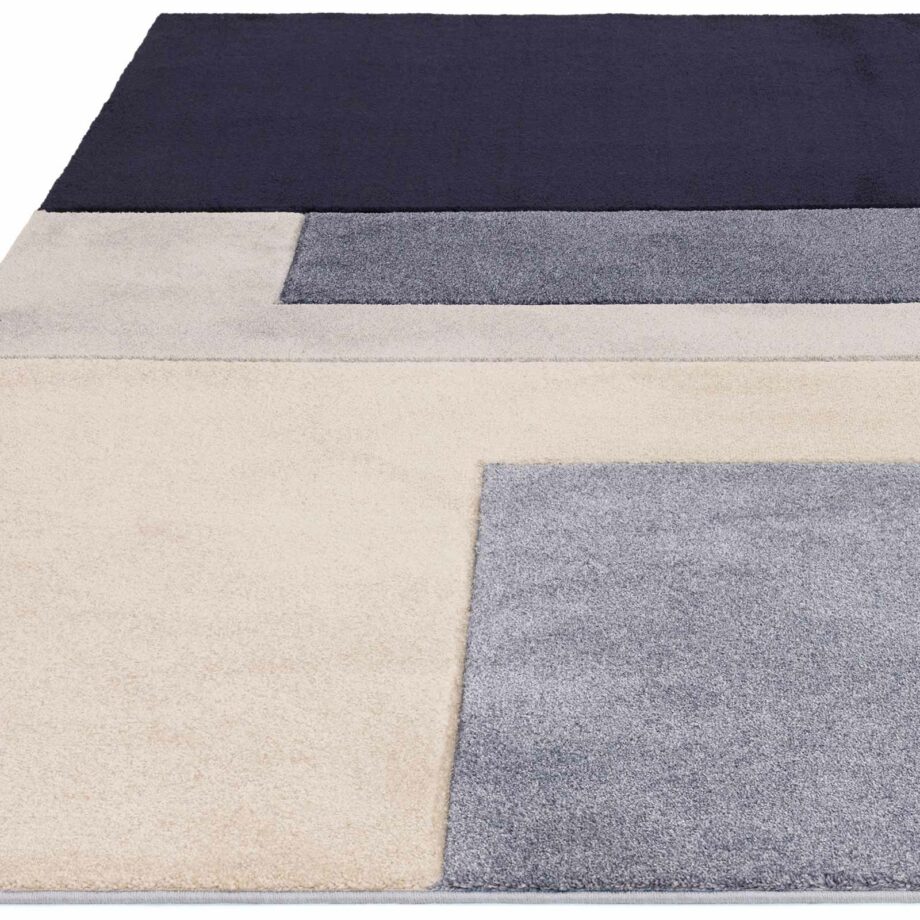 Asiatic rug Sketch SK13 Blocks Blue 1