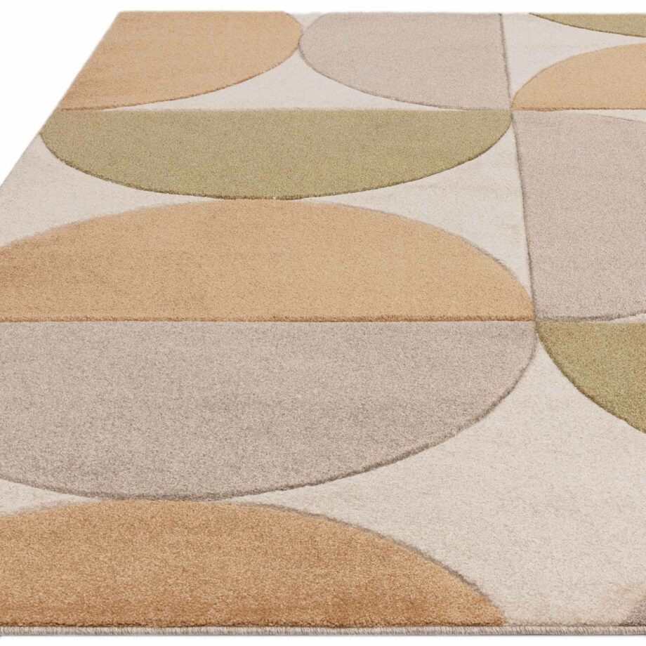 Asiatic rug Sketch SK15 Curve Ochre 1