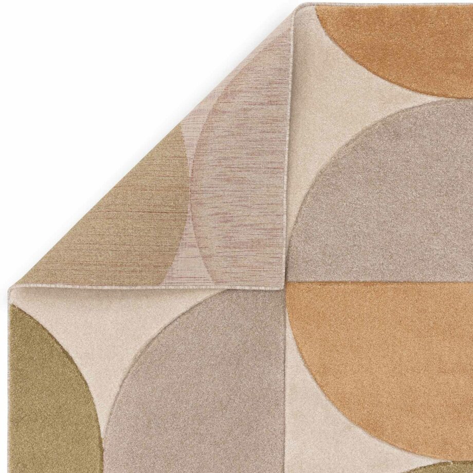 Asiatic rug Sketch SK15 Curve Ochre 3