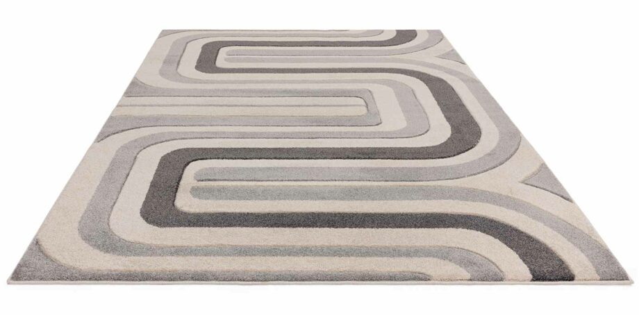 Asiatic rug Sketch SK17 Contour Grey 1 3D