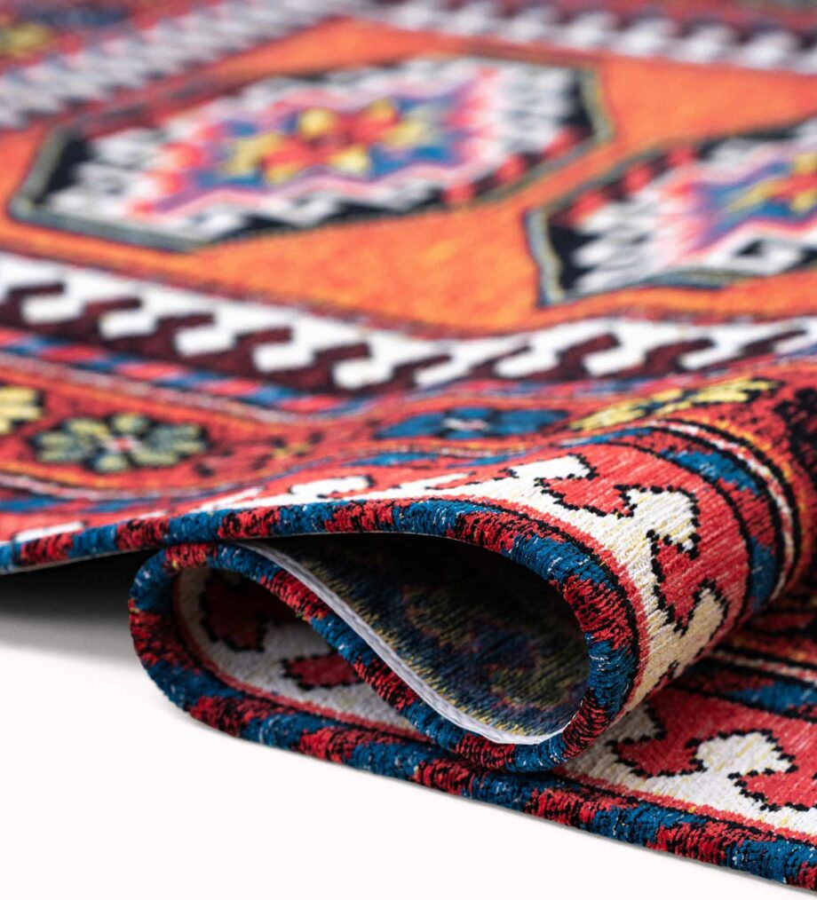 Louis De Poortere rug Antiquarian Antalia 9844 Red Mix fold
