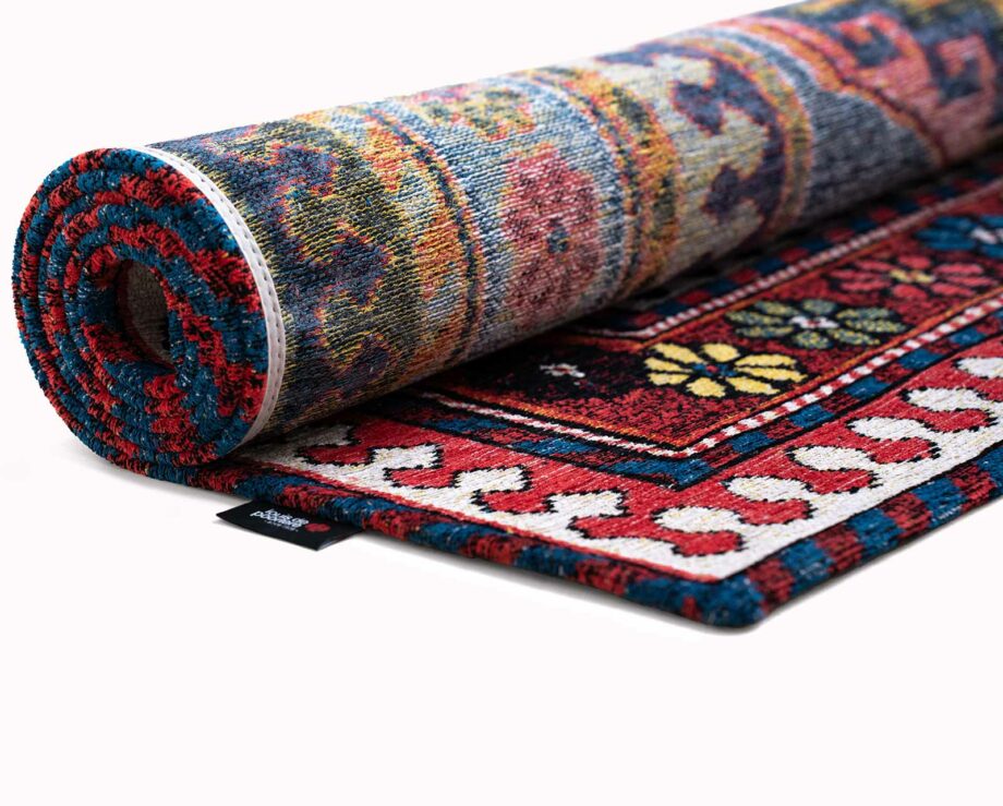 Louis De Poortere rug Antiquarian Antalia 9844 Red Mix roll