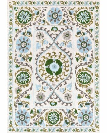 Louis De Poortere rug Antiquarian Suzani 9732 Slavia