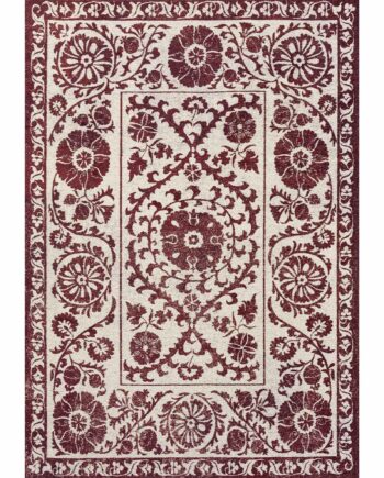 Louis De Poortere rug Antiquarian Suzani 9734 Zephyr