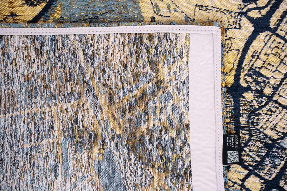 Louis De Poortere rug Cities Dubai 9698 Gold Sea back