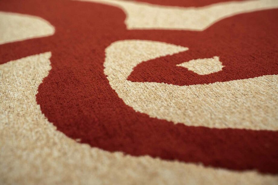 Louis De Poortere rug Craft Ribbon 9847 Imperial Red zoom 4