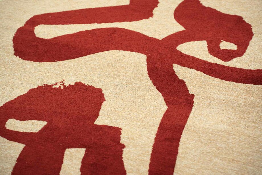 Louis De Poortere rug Craft Ribbon 9847 Imperial Red zoom 5