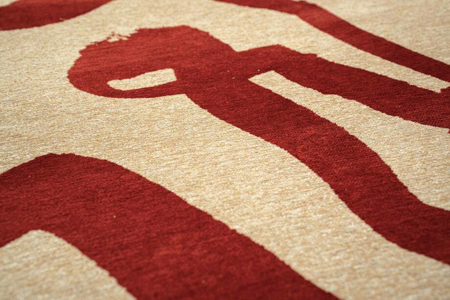 Louis De Poortere rug Craft Ribbon 9847 Imperial Red zoom