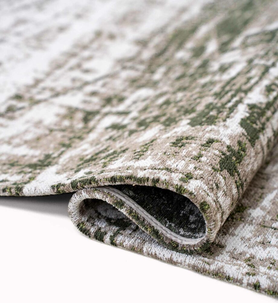 Louis De Poortere rug Mad Men Griff 9797 Central Green fold