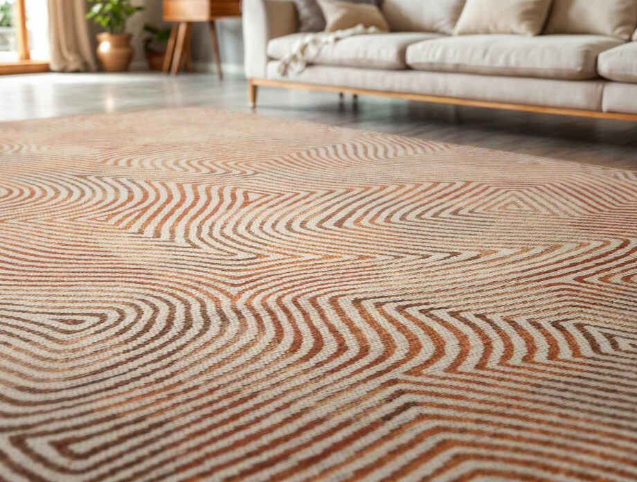 Louis De Poortere rug Meditation Coral 9800 Coral Indian Sand Ambiance 2