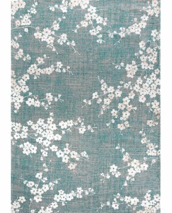 Louis De Poortere rug Sakura 9850 Sakura Lake Blue