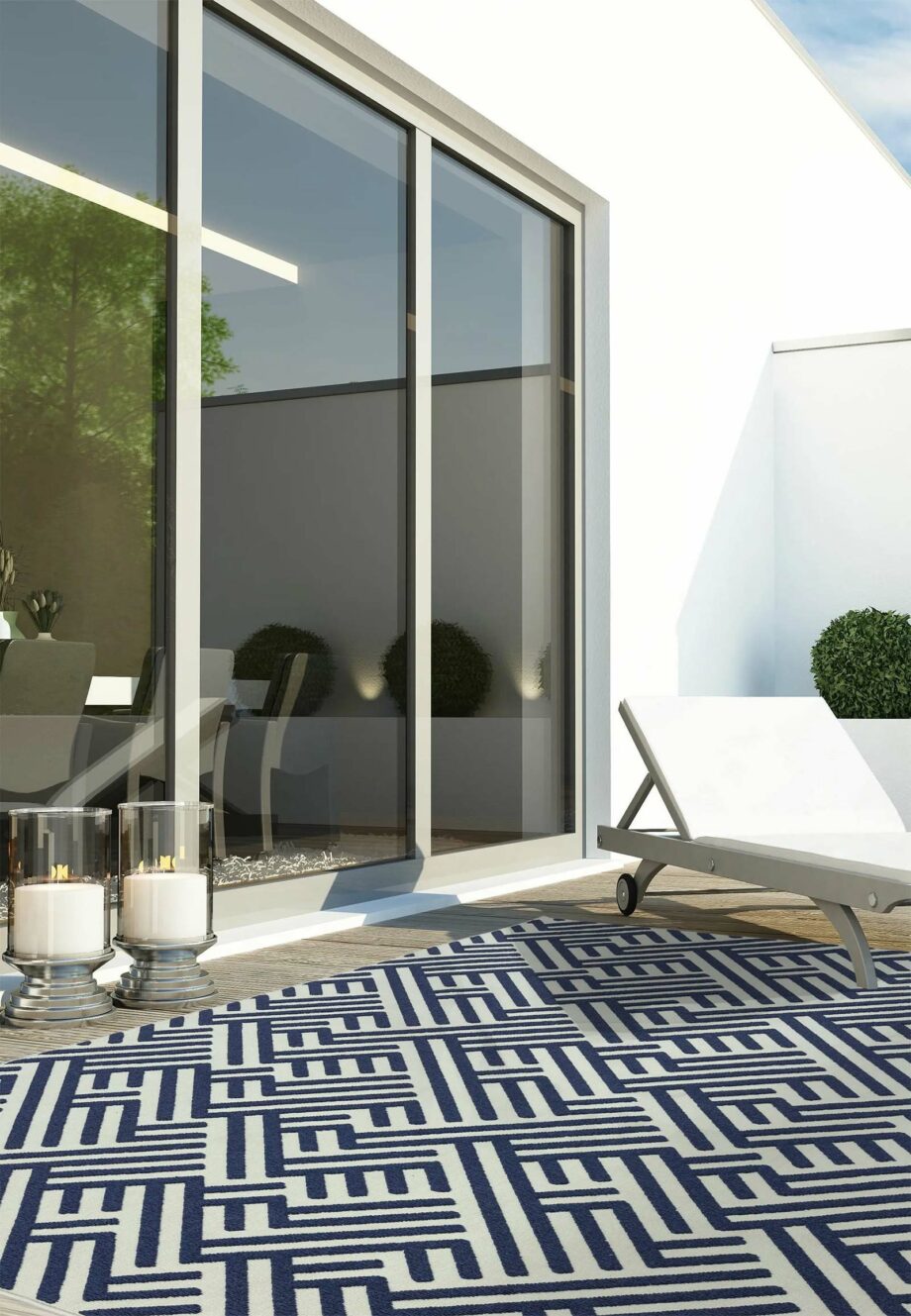 Asiatic Antibes AN04bluewhitelinearls
