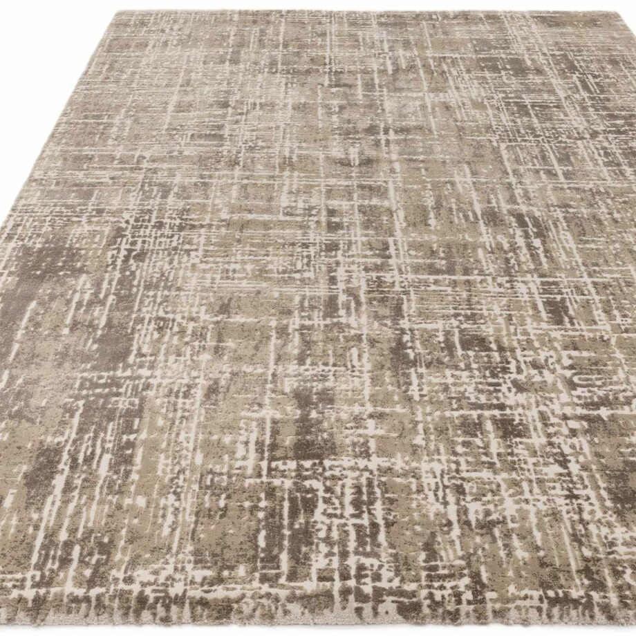 Asiatic Kuza abstract beige rug 1