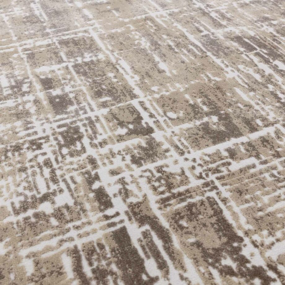Asiatic Kuza abstract beige rug 4