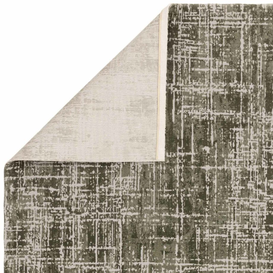 Asiatic Kuza abstract green rug 3