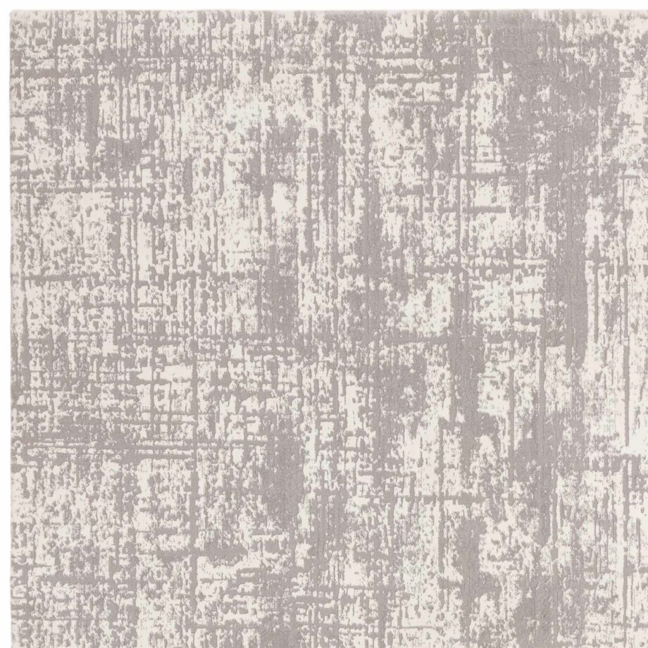 Asiatic Kuza abstract grey rug 2