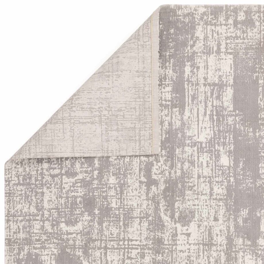 Asiatic Kuza abstract grey rug 3