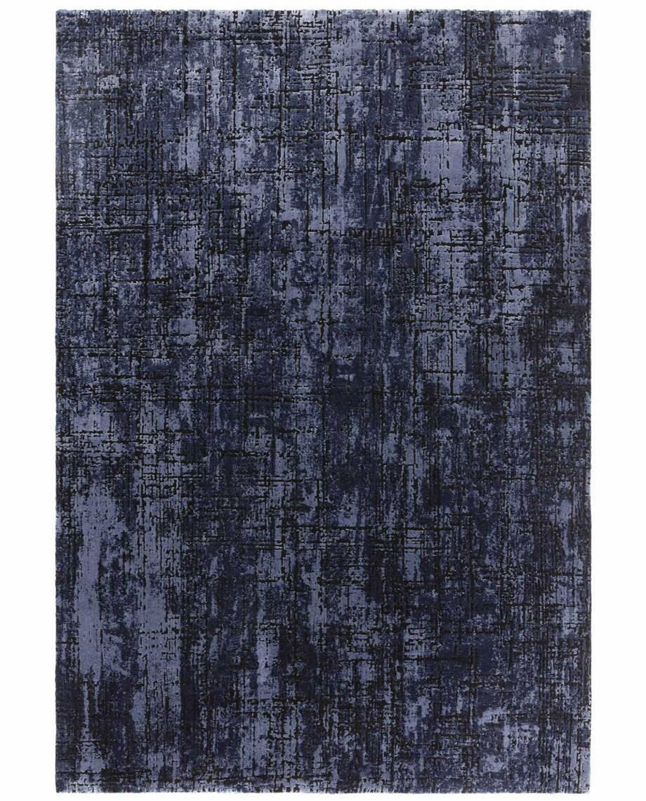 Asiatic Kuza abstract navy