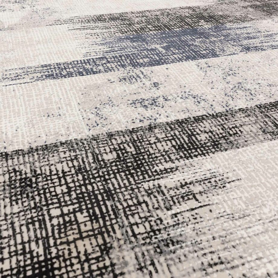 Asiatic Kuza lines blue rug 4