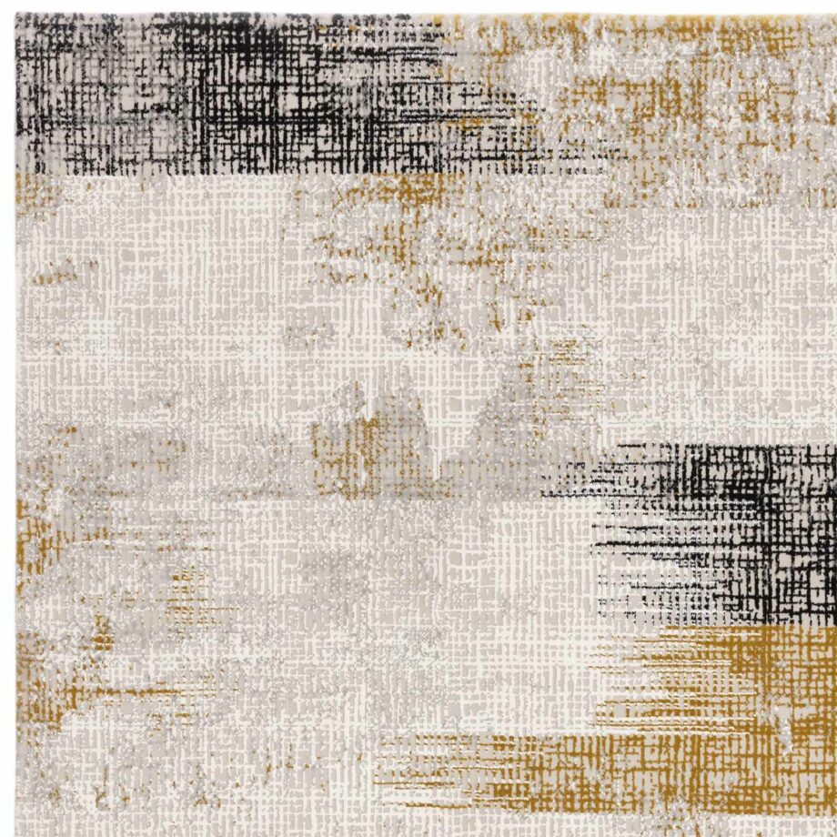Asiatic Kuza lines gold rug 2