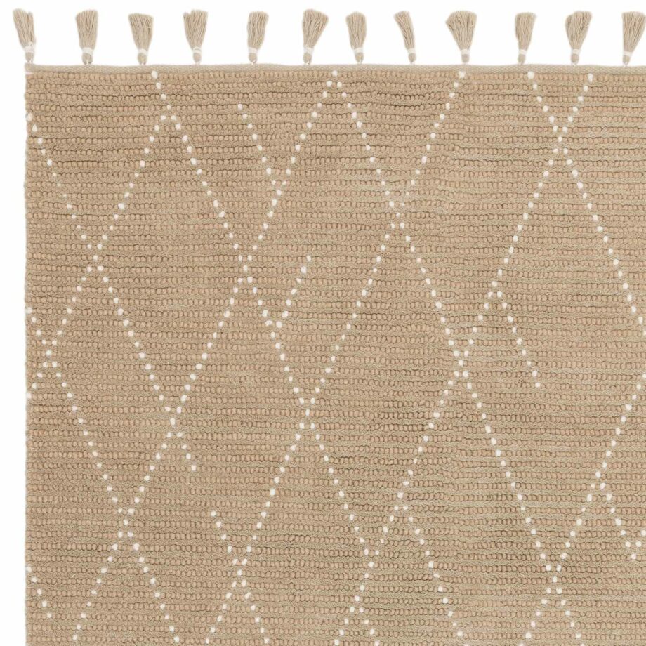Asiatic Nepal sand cream linear rug 2