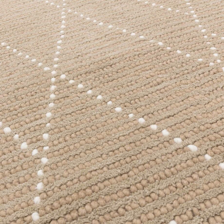 Asiatic Nepal sand cream linear rug 4